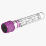 VACUETTE® Tube, 4ml, K2E K2EDTA, 13x75, Lavender Cap-Black Ring, Non-Ridged