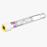 VACUETTE® Tube, 5ml, K2E K2EDTA Separator, 13x100, White Cap-Yellow Ring, Non Ridged