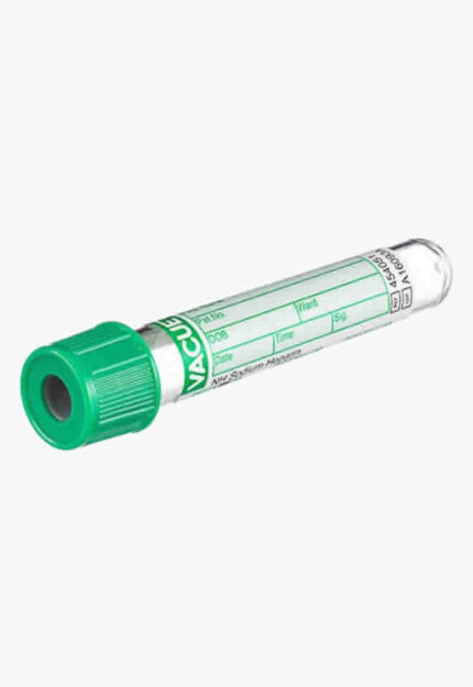 VACUETTE® Tube, 4ml, NH Sodium Heparin, 13x75, Green Cap-Green Ring, Premium