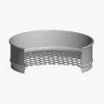 150uM Wire Mesh Sieve with Stainless Steel Frame, 200mm Ø x 50mm H