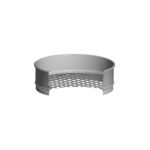 150uM Wire Mesh Sieve with Stainless Steel Frame, 200mm Ø x 50mm H - Image 2