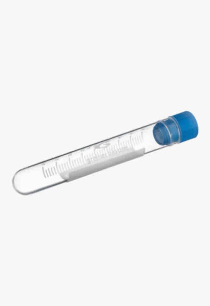 Internally Threaded Cryotubes with Blue Screw Cap, Round Bottom, 5ml, PK300
