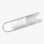 Internally Threaded Cryotubes with Natural Screw Cap, Round Bottom, 2ml, PK500