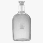 Reagent Bottle with Narrow Mouth, Clear, 250ml