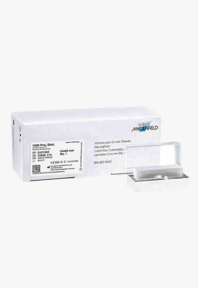 Rectangular Coverslips, No. 1 Thickness, 22x50mm Rectangular Coverslips, No. 1 Thickness, 22x50mm