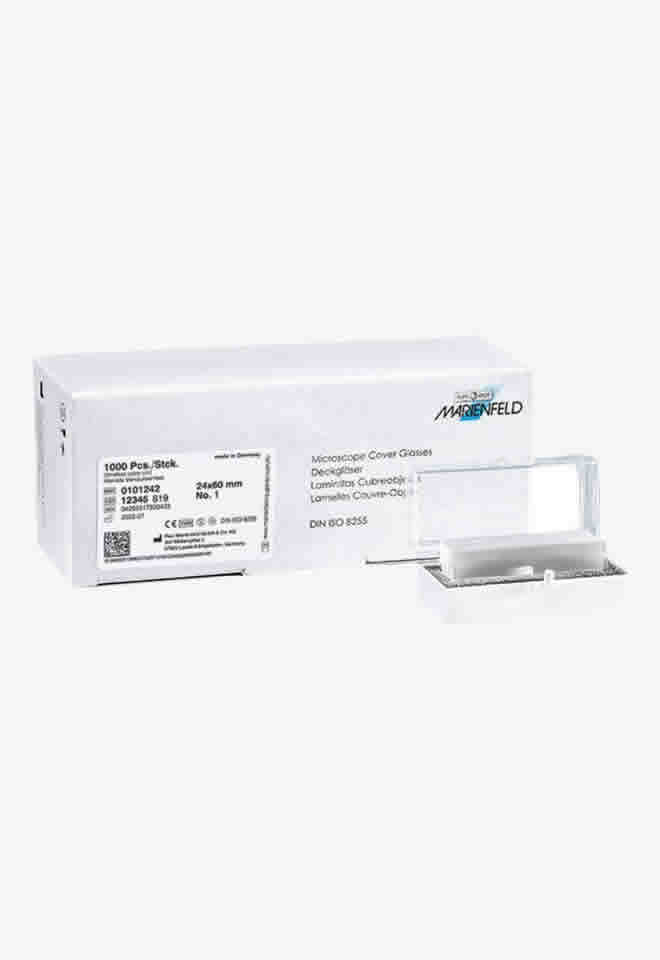 Rectangular Coverslips, No. 1 Thickness, 24x50mm Rectangular Coverslips, No. 1 Thickness, 24x50mm