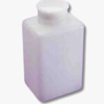 Square Bottle, High-Density Polyethylene, 250ml
