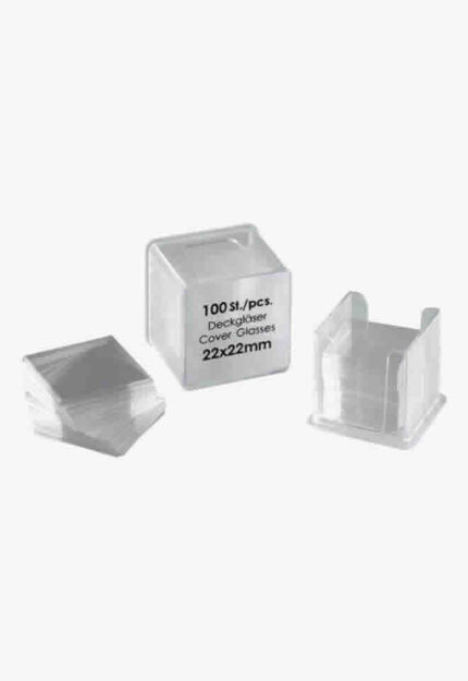Square Coverslips, No. 1 Thickness, 22x22mm