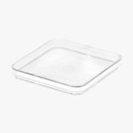 Square Petri Dish with Vents, Non-Sterile, 120x120x17mm