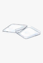 Square Petri Dish with Vents, Non-Sterile, 120x120x17mm