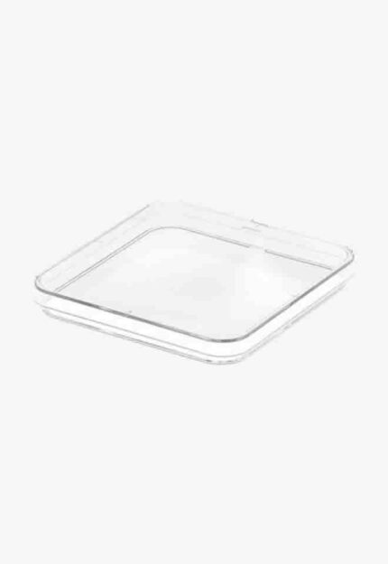 Square Petri Dish with Vents, Non-Sterile, 120x120x17mm