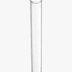 High-quality, clear borosilicate glass test tubes with rims. The tubes provide excellent chemical resistance and durability. They feature well-rounded bottoms and smooth, fire-polished rims. Commonly referred to as culture tubes.